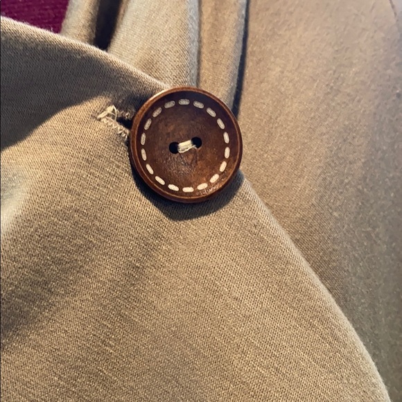 Bobeau wrap cardigan with button closure - Picture 3 of 5